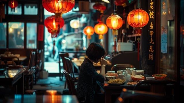 溫情再現！廣東茂名男孩偶遇母親身影于餐廳，瞬間引發思念之情