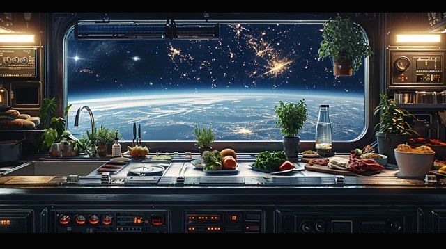 星際之旅的餐桌：2050年火星上的飲食革命想象