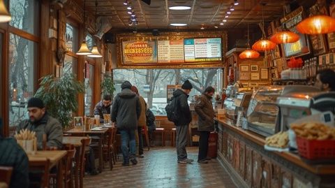 良心早餐店，炸土豆酥脆可口，三塊錢讓你吃撐，實在！