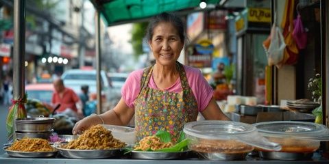 西雙版納美食一條街