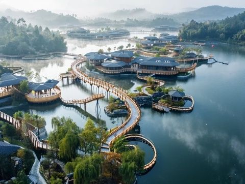 印江土家族自治縣山水之間的風(fēng)情畫(huà)卷