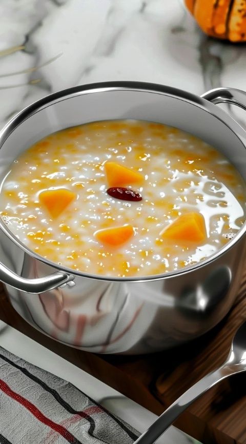 炎炎夏日,自制冰粥:清爽美味享不停!做法分享