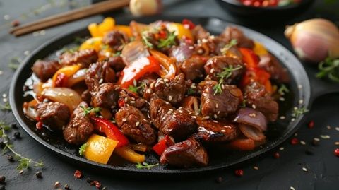 大暑之夜美食探索：一道色香味俱佳的小炒肉