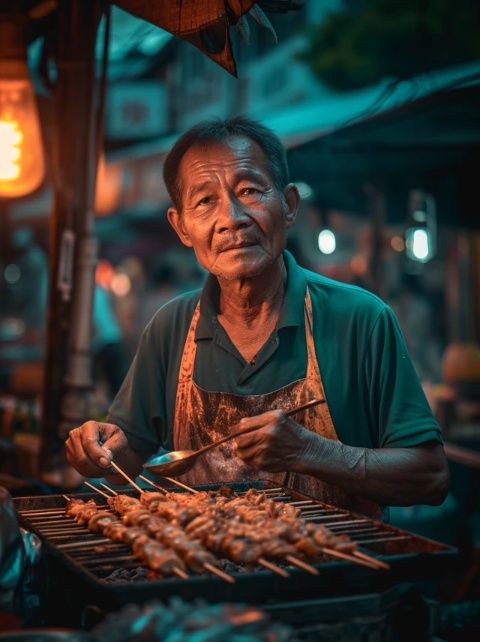 泰國曼谷美食之旅：趙二寶帶你嘗遍街頭巷尾的美食盛宴