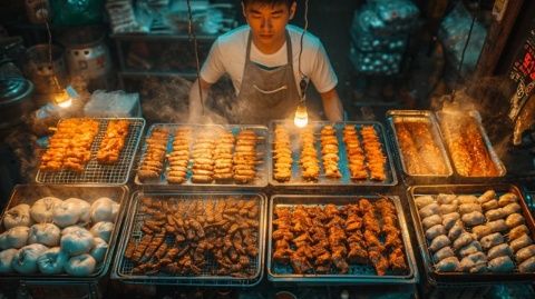 杭州夜宵必嘗：燒烤、臭豆腐與豆花烤魚的絕配美食