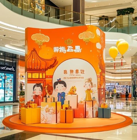 天津金隅嘉品mall：家庭消費(fèi)新熱點(diǎn)，商場(chǎng)體驗(yàn)與美陳小品的魅力結(jié)合
