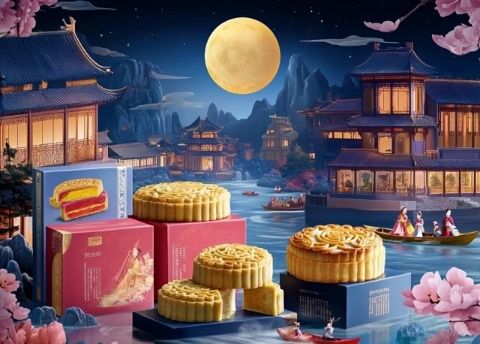 家人們,屬于臨安的月餅盒子我終于設計出來了!