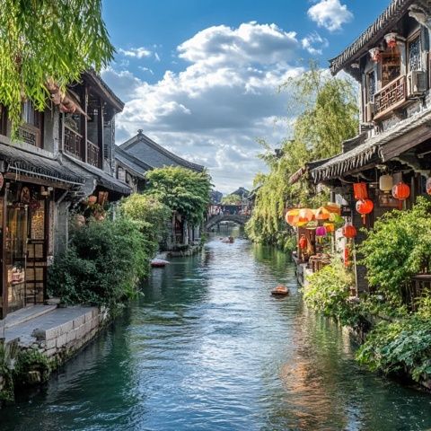 國慶假期到廣西桂林興安靈渠旅游,在這里遇上了柴火雞