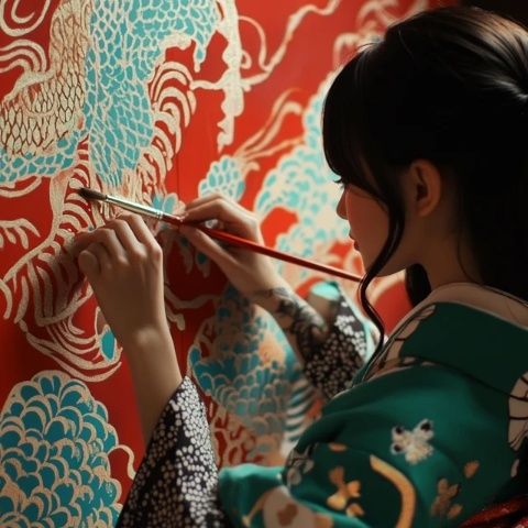 創(chuàng)意無(wú)限!書(shū)法愛(ài)好者在美食上揮毫潑墨,展現(xiàn)文化魅力(視頻)