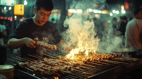 汕尾夜市必吃美食：蠔煎、糕點與燒烤探秘