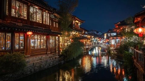 蘇州傳統(tǒng)文化探秘:古代沿街戲臺與河上觀劇習(xí)俗