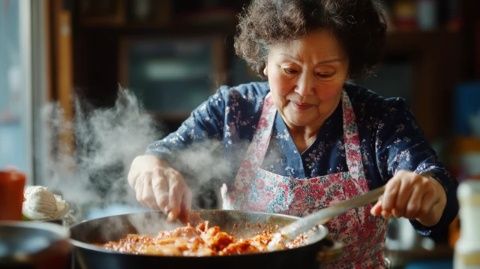 平城村美食傳奇：熱情張大姐的雞蛋米粉湯暖心之旅