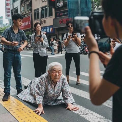 救命常識(shí)！游客游玩途中突然頭發(fā)全部豎起，意識(shí)到情況不對(duì)迅速撤離！