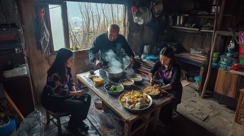 探索南昆山美食之旅:龍門(mén)愛(ài)琴民宿旁的食道部落,竹筒飯與烤全羊的美味邂逅!