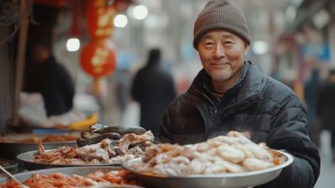 黑龍江美食探秘：哈爾濱紅專街早市與龍塔旋轉餐廳盛宴