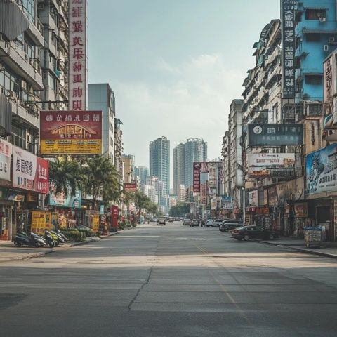 長沙樂和城周邊：昔日繁華商業街現蕭條景象，店鋪倒閉一半