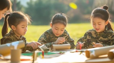 安徽幼兒園為慶六一舉辦大型吃席活動