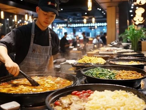 江夏區萬豪世紀天街廣場國際美食節盛況空前，百種佳肴等你來嘗！