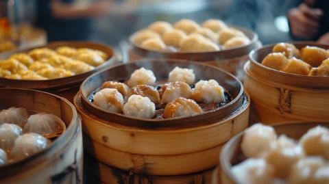 重慶美食恍若來(lái)到香港街頭的美食夜市