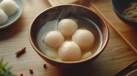 美食大冒險:清脆裙帶豆腐丸子湯與酥香雞蛋蔥油餅的做法揭秘