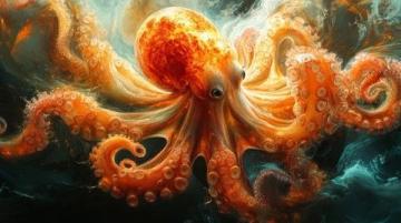 深海之謎:揭秘章魚的九腦奇跡與智慧奧秘