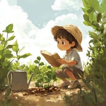 親子共讀繪本推薦:培養孩子興趣的菜園里面有什么好吃的