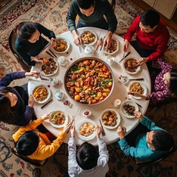 陜西、甘肅、河南一帶,過年桌上涼菜先登場,而且數量不少,這可讓不少人犯嘀咕