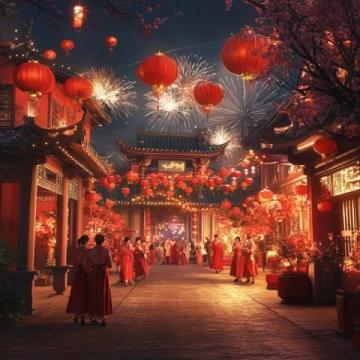 大年初一老媽要去西安武功古鎮附近的寺廟上香祈福