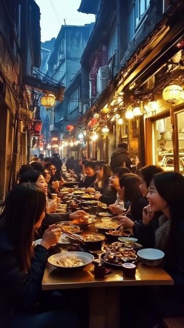 夜游石家莊槐安路雅清街(石家莊雅清街美食)