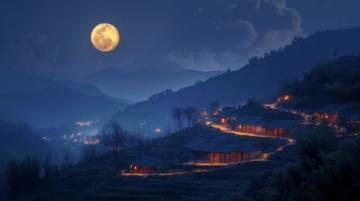 葛仙村之夜,走進童話世界