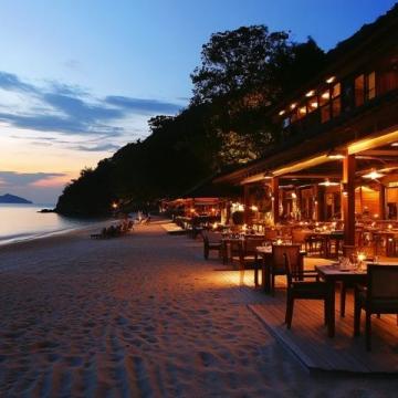來到Avani+HuaHinResort的AQUA餐廳
