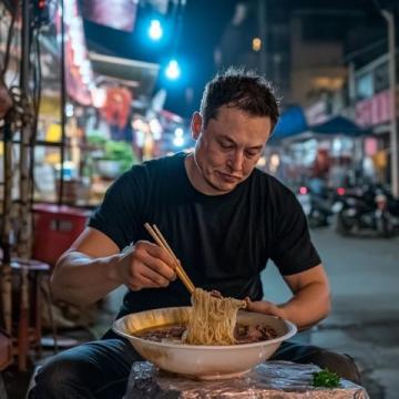 沈陽又火了,一位頭條大咖來沈陽,晚餐吃碗抻面加上雞架